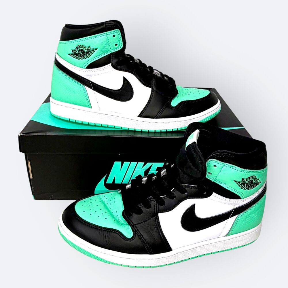 Nike Air Jordan 1 Retro High OG "Green Glow" sneakers Sz:11